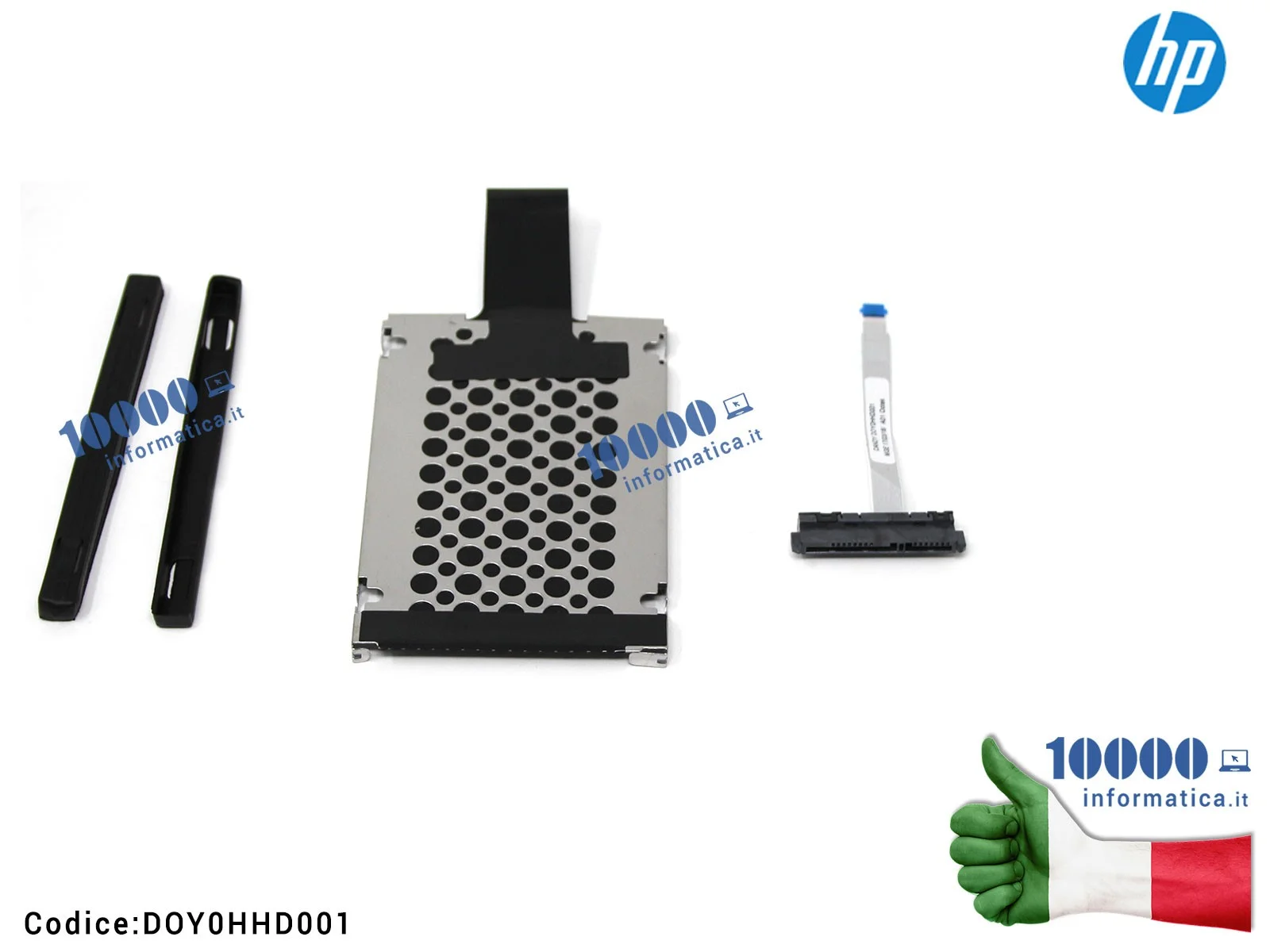 DOY0HHD001 Supporto + Cavo Hard Disk HDD SATA HP 15-CS 15-CS0050tx 15-CS0051tx 15-CS0037tx 15-CS0039tx 15-CS0049tx KIT Connet...