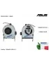 13GN8910P010-2 Ventola di Raffreddamento Fan CPU ASUS [14 mm] X55V X55VD X45C X45VD R500V K55VM K55VJ K55VD K55A U57A KSB0610...