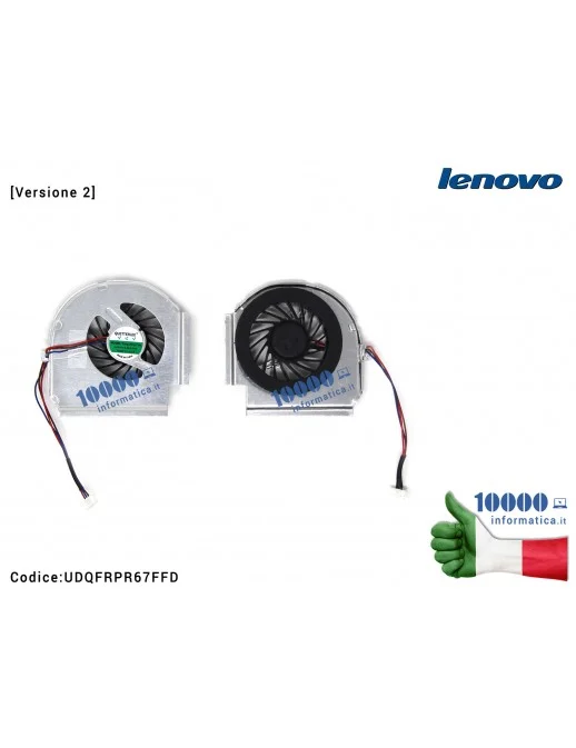 UDQFRPR67FFD Ventola Fan LENOVO [Versione 2] IBM ThinkPad T400 T410 T410i R400 per 42X5063 42X4895 45N6140