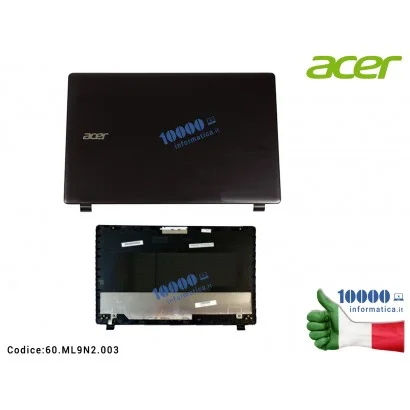 60.ML9N2.003 Cover LCD ACER Extensa 2510 Aspire V3-572 V3-572G E5-511 E5-521G E5-531G E5-572G [NERO] 60ML9N2003 60.ML9N2.003