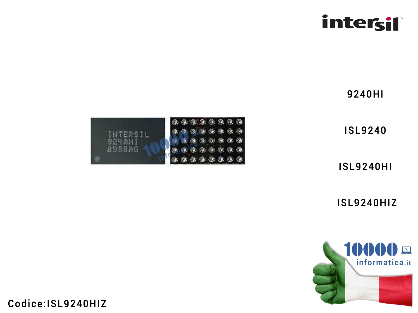 ISL9240HIZ IC Chip INTERSIL 9240HI ISL9240 ISL9240HI ISL9240HIZ