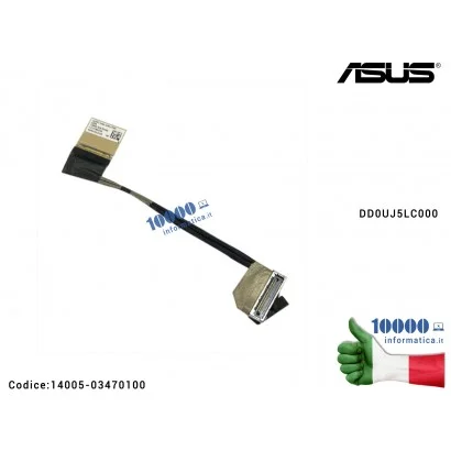 14005-03470100 Cavo Flat LCD ASUS ZenBook Flip 13 UX363 UX363JA UX363J UX363E UX363EA UXF3000EA [30 PIN] 14005-03470100 DD0UJ...