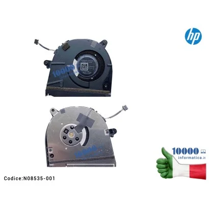 N08535-001 Ventola Fan CPU HP EliteBook x360 830 G9 835 G9 830 G10 835 G10 N08535-001