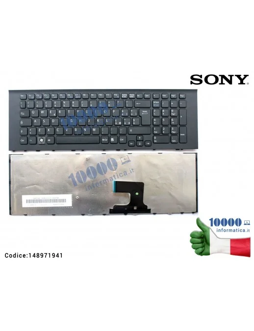 148971941 Tastiera Italiana SONY VPC-EJ PCG-91211M (NERA) 148971941 V116646G V116646GK1 V116646H  148971941