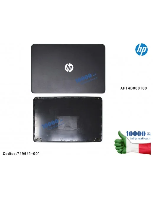 749641-001 Cover LCD HP 15-G 15-R 15T 245 G3 250 G3 255 G3 256 G3 (NERO OPACO) AP14D000100 750569-001 760962-001 749641-001