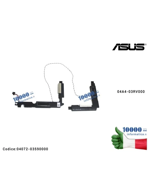 04072-03590000 Altoparlanti Speaker ASUS Chromebook C425TA Z3400 04072-03590000 04A4-03RV000