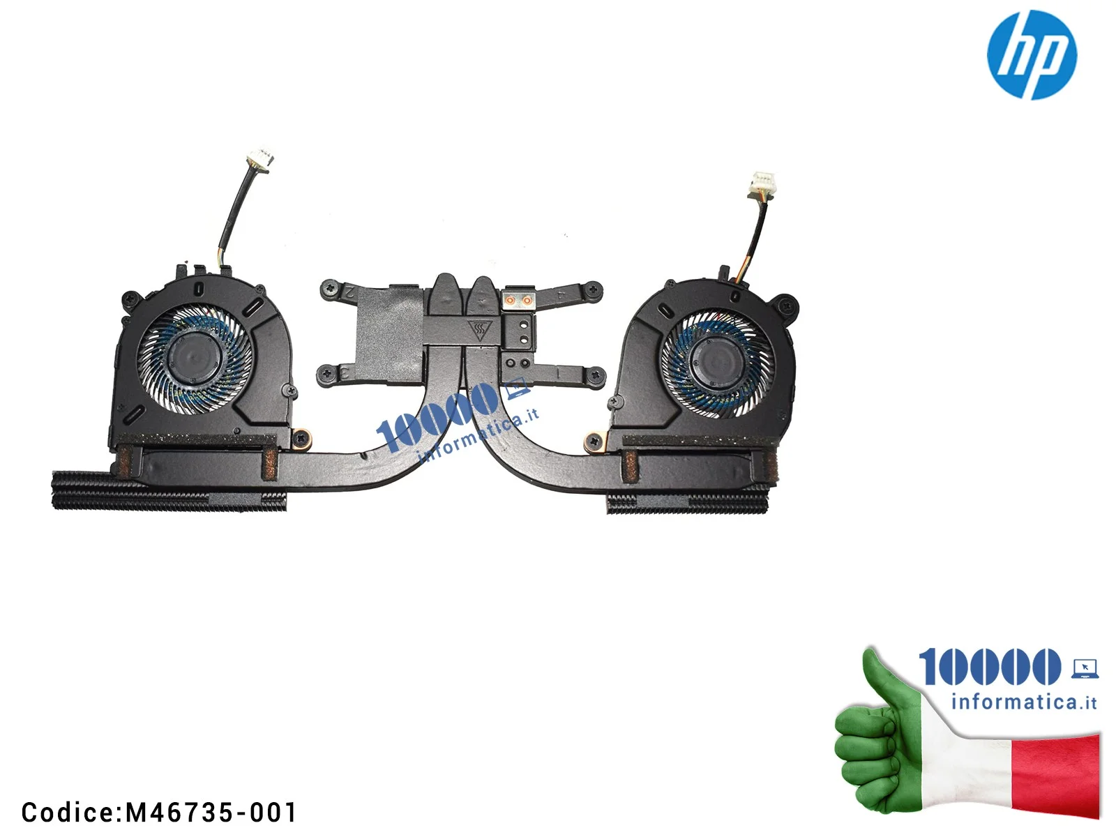 M46735-001 Ventola Dissipatore Heatsink Fan CPU HP EliteBook x360 1040 G8 M46735-001