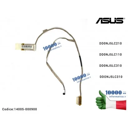 Cavo Flat LCD ASUS N55 N55 N55SF N55S N55U N55SL DD0NJ5LC210 DD0NJ5LC110 DD0NJ5LC310 DDONJ5LC310