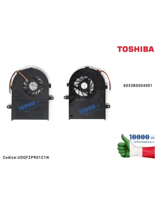 UDQFZPR01C1N Ventola Fan CPU TOSHIBA Satellite A100 UDQFZPR01C1N 6033B0004001