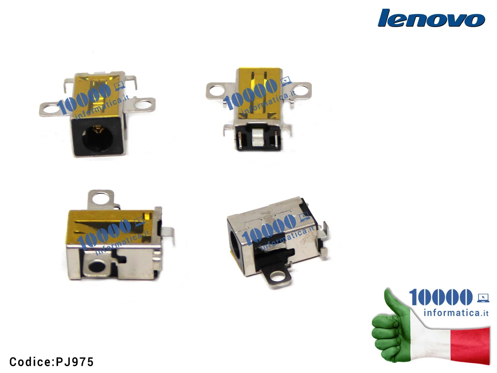 PJ975 Connettore DC Power Jack per notebook LENOVO IdeaPad 320-15IKB Connettore DC Power Jack PJ975 LENOVO Yoga 530-14ARR 530...