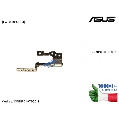 13GNPO10T090-1 Cerniera Hinge [DX] ASUS ZenBook UX32A UX32LA UX32LN UX32VD [LATO DESTRO] 13GNPO10T090-2