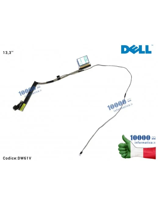 DW61V Cavo Flat LCD DELL Latitude 3330 E3330 L3330 (13,3'') 0DW61V CN-0DW61V