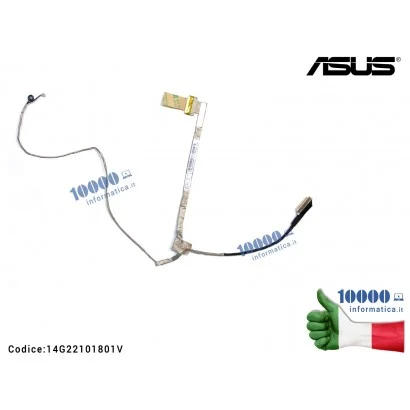 14G22101801V Cavo Flat LCD ASUS N43J N43JF N43JM N43JQ N43S N43SL N43SM N43SN 14G22101801V