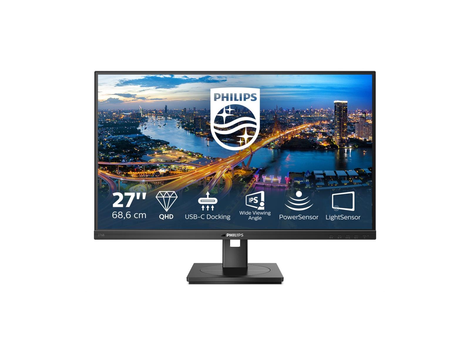 276B1/00 Philips Monitor 27" IPS WLED