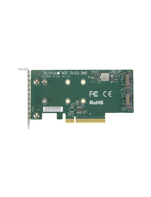 AOC-SLG3-2M2-O Supermicro AOC-SLG3-2M2