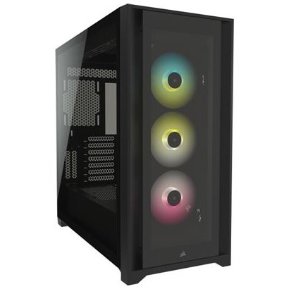 CC-9011212-WW Corsair Case iCUE 5000X RGB Bl