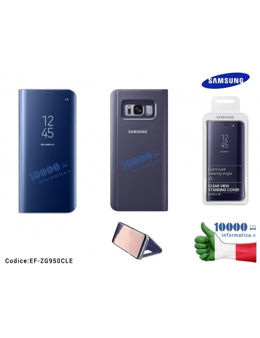 EF-ZG950CLE Cover Clear View SAMSUNG Galaxy SM-G950F Galaxy S8 [BLU]