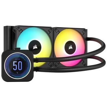 CW-9060074-WW Cors iCUE H100i ELITE LCD XT