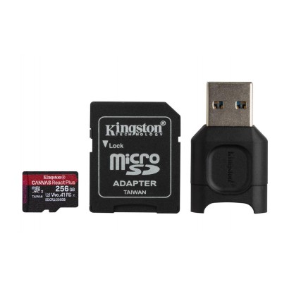 MLPMR2/256GB KT 256GB mSDXC 285R V90 +ADP
