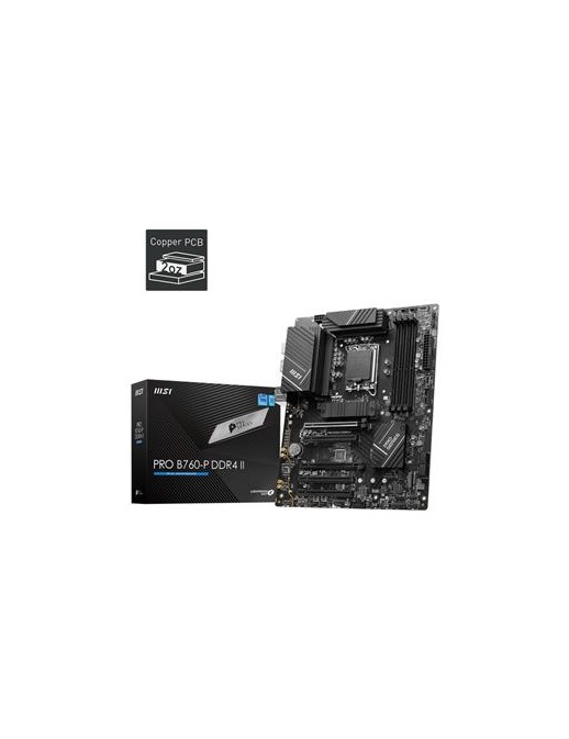 PRO B760-P DDR4 II MSI PRO B760-P DDR4 II