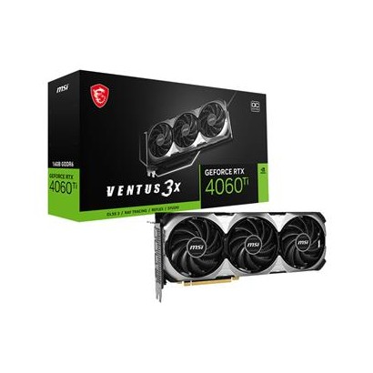 RTX4060TIVENT3X16GOC MSI RTX4060TI VENT 3X 16G OC