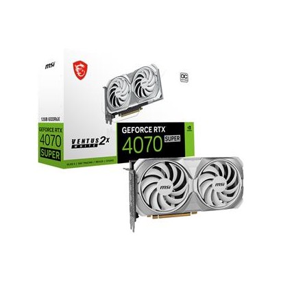 RTX4070S12GVEN2XWHOC MSI RTX4070 SUPER 12G V WH OC