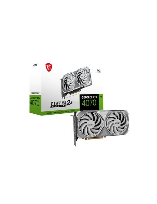 RTX4070VEN2XWH12GOC MSI RTX 4070 VENT 2X WH 12G OC
