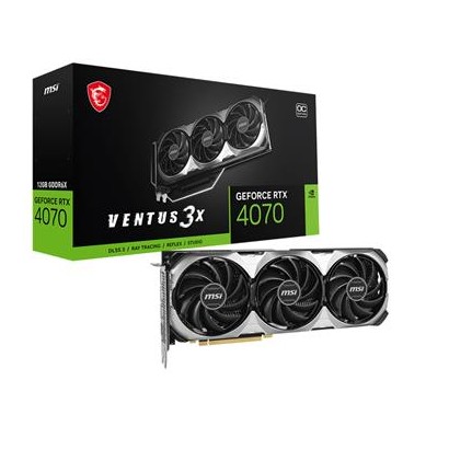 RTX4070VENT3XE12GOC MSI RTX4070 VENT 3X E 12G OC