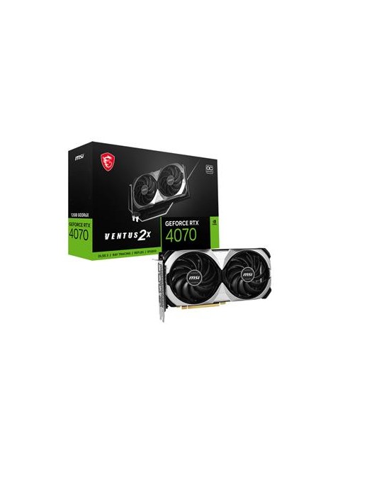 RTX4070VENTUS2X12GOC MSI RTX 4070 VENTUS 2X 12G OC