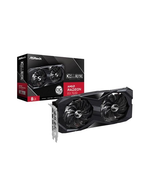 RX7600 CL 8GO ASROCK RX7600 Challenger 8GO