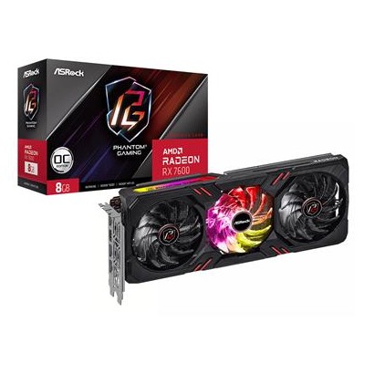 RX7600 PG 8GO ASROCK RX7600 PG 8G OC