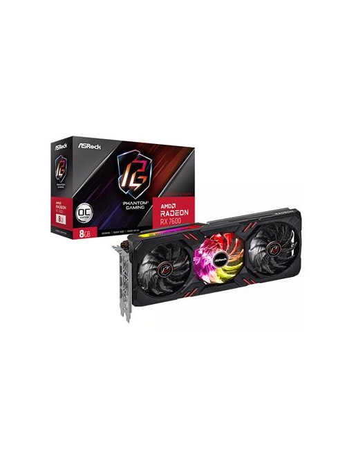 RX7600 PG 8GO ASROCK RX7600 PG 8G OC