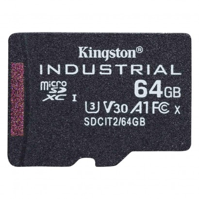SDCIT2/64GBSP KT 64GB mSDXC Ind C10 noadapt