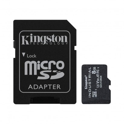 SDCIT2/8GB 8GB microSDHC Ind C10 +adapt