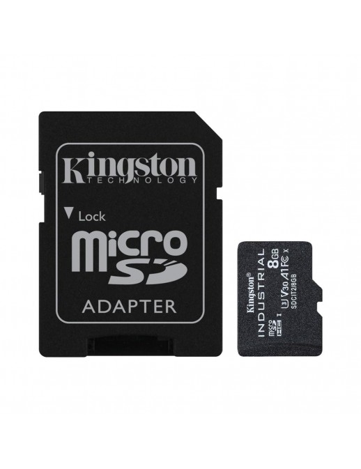 SDCIT2/8GB 8GB microSDHC Ind C10 +adapt