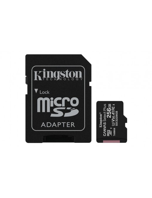 SDCS2/256GB KT 256GB mSDXC 100R A1 + ADAP