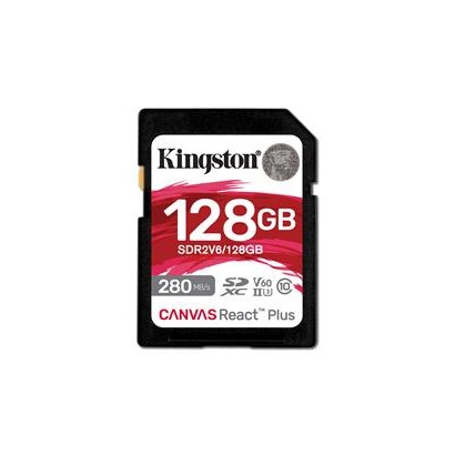 SDR2V6/128GB KT 128GB SDXC CanvasReact+