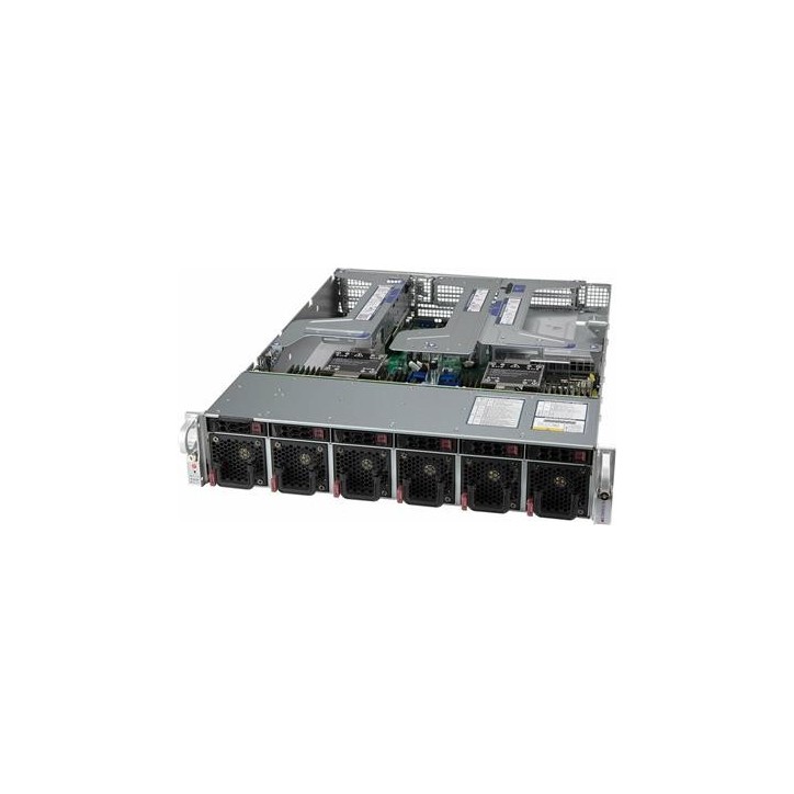 SM 2U 6x25 NVMe X12DPU6 2