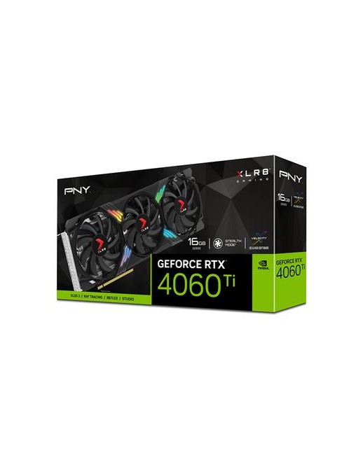 VCG4060T16TFXXPB1-O PNY RTX4060Ti 16GB XLR8GamVO