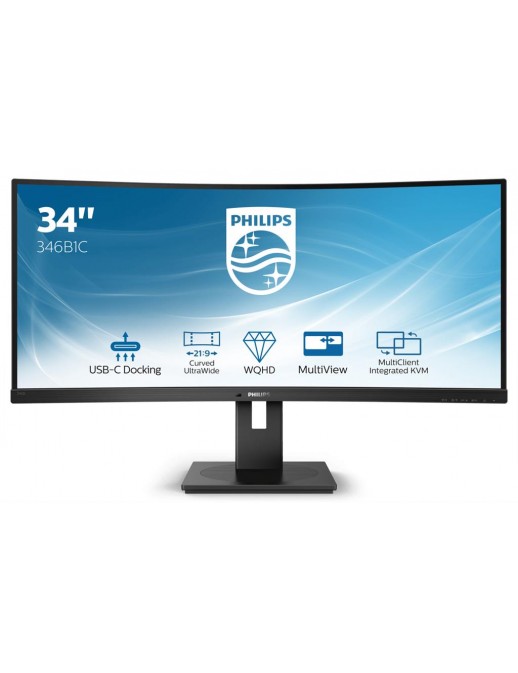 Philips Monitor 34" VA WLED