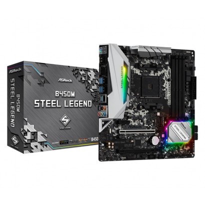 B450M STEEL LEGEND ASROCK B450M STEEL LEGEND