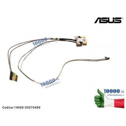 14005-02070400 Cavo Flat LCD ASUS ZenBook [FHD] UX310UA UX310UQ (Full-HD) 1422-02EN0AS 1422-02EU0AS