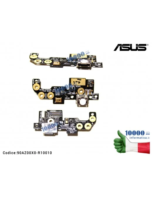 90AZ00X0-R10010 Connettore USB DC Power Board ASUS ZenFone Zoom ZX551ML 90AZ00X0-R10010