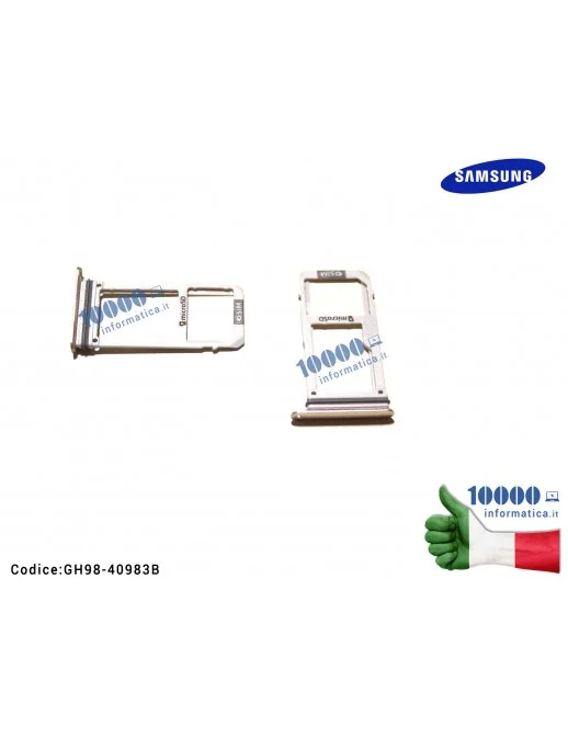 GH98-40983B Carrello SIM Tray SAMSUNG Galaxy A3 2017 SM-A320F [GOLD]