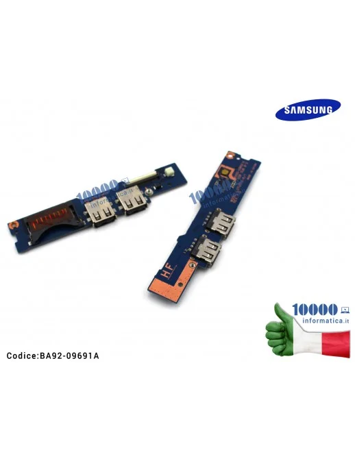 BA92-09691A SD-Card Board USB SAMSUNG NP530U3C NP530U3B NP535U3B NP532U3C