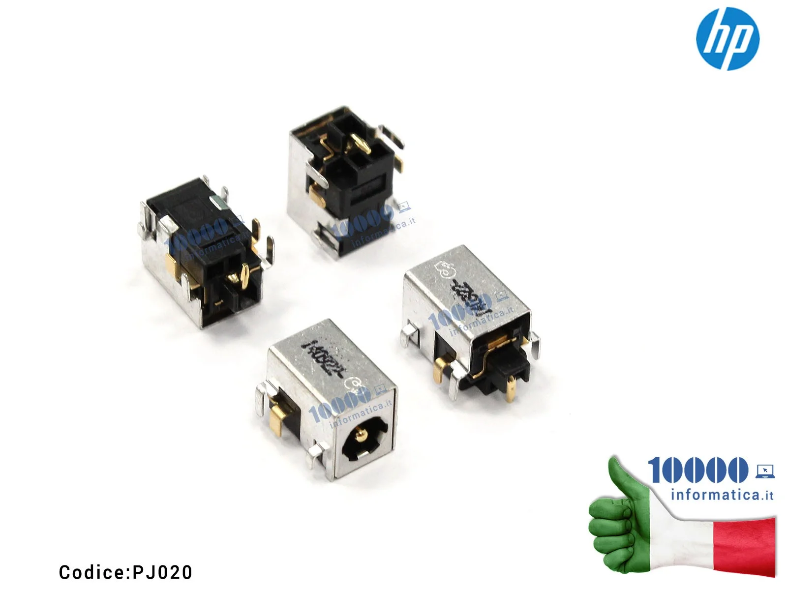 PJ020 Connettore di Alimentazione DC Power Jack PJ020 HP NC6110 NC6120 NC6140 NX6110 NX6120 NX6130
