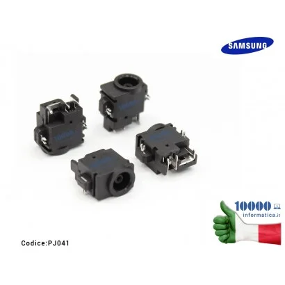 PJ041 Connettore DC Power Jack PJ041 SAMSUNG R40 R60 R700 P40 X60 NP-Q68 NP-N130 R464 R465 R468 R470 R510