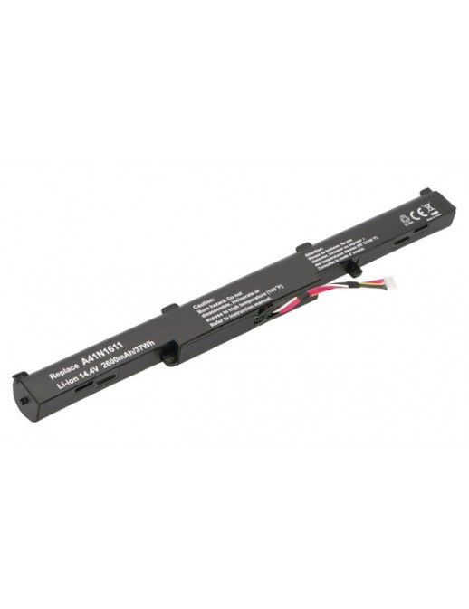 2P-0B110-00470000 2P-0B110-00470000 Batteria 14.4V 2600mAh Asus GL553VD