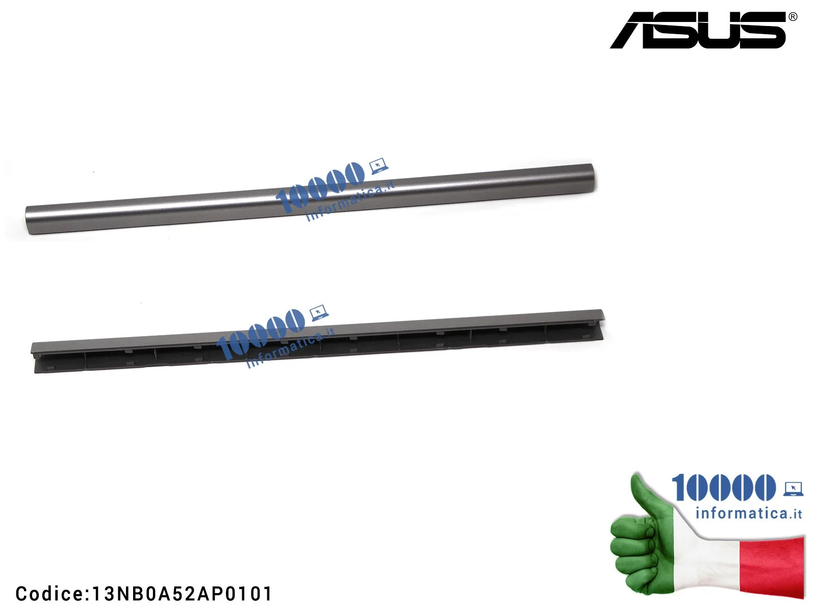 13NB0A52AP0101 Copri Cerniere Coperchio ASUS K501U K501UB K501UQ K501UW K501UX LCD HINGECAP 13NB0A52AP0101 13NB0A52AP0102