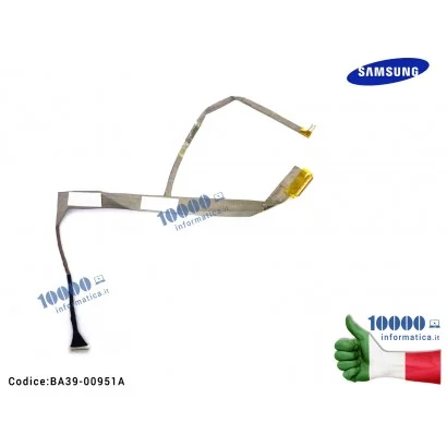 BA39-00951A Cavo Flat LCD SAMSUNG R528 R530 R538 R540 R580 R523 R525 BA39-00932A BA39-00951A